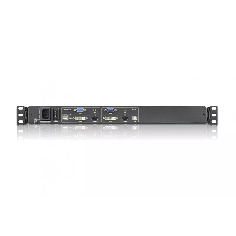 ATEN 17,3 collu platekrāna DVI/HDMI pilnas HD LCD konsole, 43,9 cm (17,3 collas), LCD, USB, USB, DVI-D/HDMI/VGA, US angļu