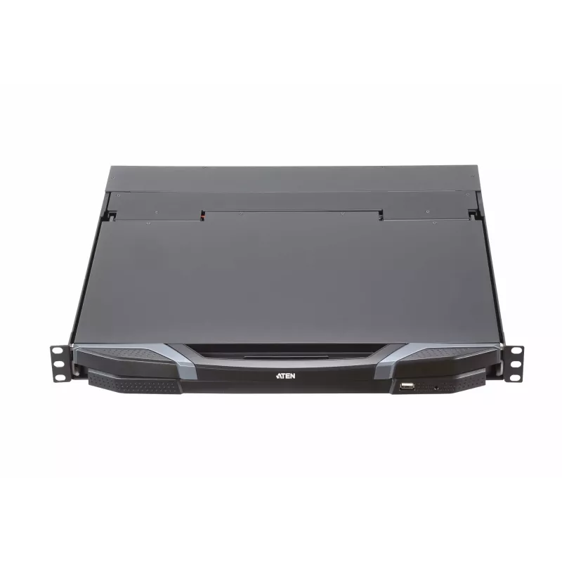 ATEN CL3800NW plaukta konsole 47 cm (18,5 collas) 1920 x 1080 pikseļi Metāls, plastmasa Melns 1U