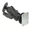 Montāžas pamatne RAM Mounts RAM-101-B-225B2U melna 521g