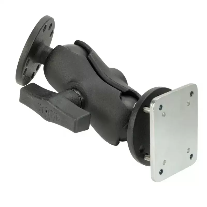 Montāžas pamatne RAM Mounts RAM-101-B-225B2U melna 521g