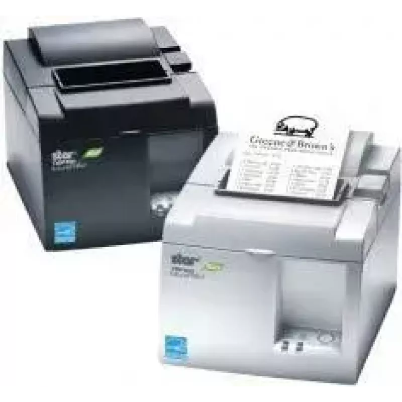 Termoprinteris čekiem Star Micronics TSP143IIIBI2 203 dpi ar automātisko griezni, pelēks
