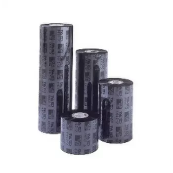 Zebra 3400 High Performance Wax-Resin termolente 450 m melna