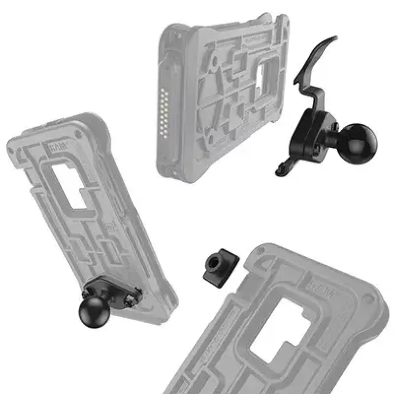 Cover RAM Mounts IntelliSkin HD Samsung Galaxy S9 melns