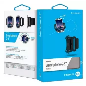 Rokas siksnas futrālis Mobilis ARM BAND 4-6IN