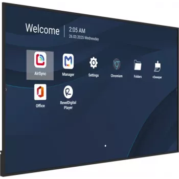 ViewSonic 86 collu 4K profesionāls komerciālais displejs ar ProAV integrāciju