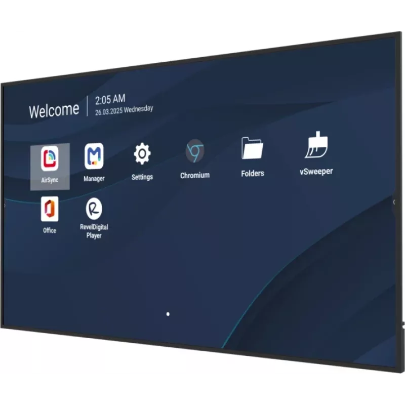 ViewSonic 86 collu 4K profesionāls komerciālais displejs ar ProAV integrāciju