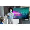 NEC MultiSync E988 Digitālās izkārtnes plakanais panelis 2.48 m (97.5 collas) LCD 350 cd/m² 4K Ultra HD Melns 24/7