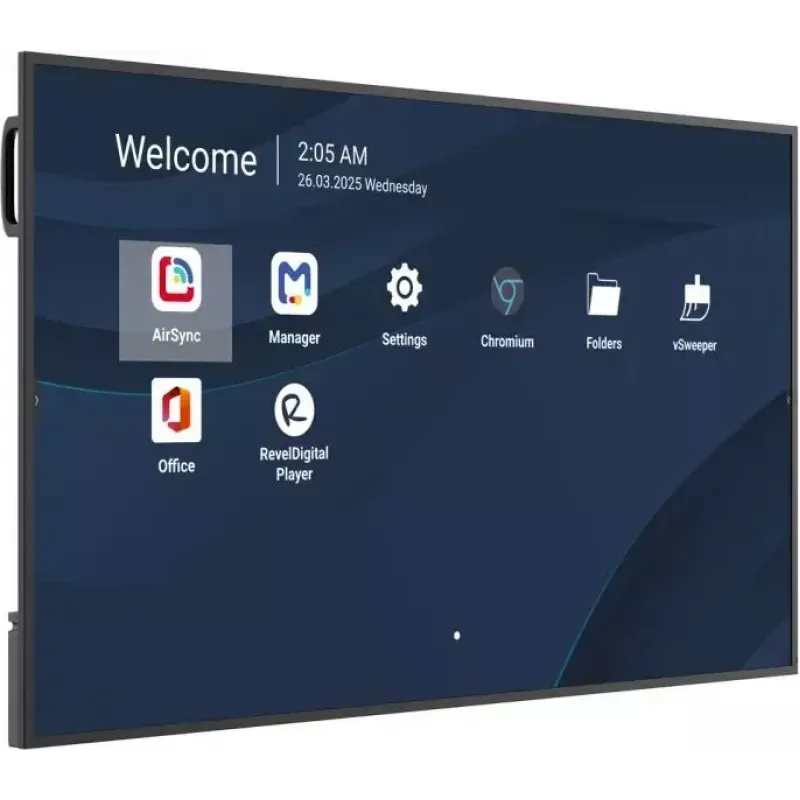 ViewSonic 65 collu 4K komerciālais displejs ar ProAV integrāciju