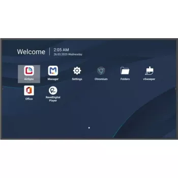 ViewSonic 65 collu 4K komerciālais displejs ar ProAV integrāciju