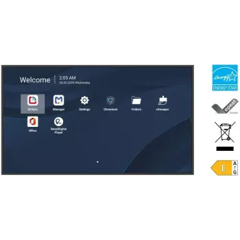 Viewsonic 75 collu 4K komerciālais displejs ar ProAV integrāciju