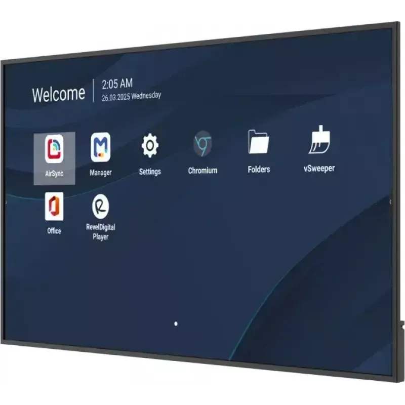 Viewsonic 75 collu 4K komerciālais displejs ar ProAV integrāciju