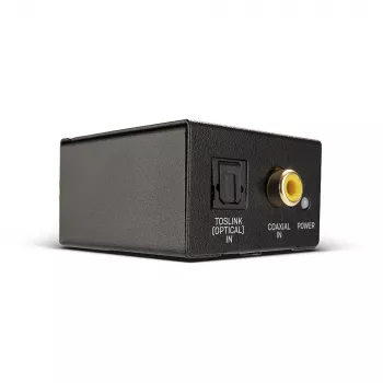 Lindy TosLink (optiskais) un koaksiālais uz Phono DAC