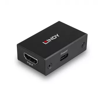 AV atkārtotājs Lindy HDMI 8K60 Repeater, 48 Gbit/s, metāla, vadu