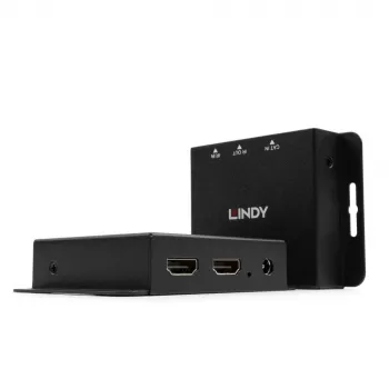AV raidītājs un uztvērējs Lindy 50m Cat.6 HDMI un IR paplašinātājs 1920x1200
