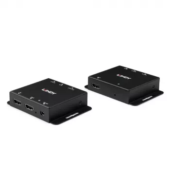 AV raidītājs un uztvērējs Lindy 50m Cat.6 HDMI un IR paplašinātājs 1920x1200
