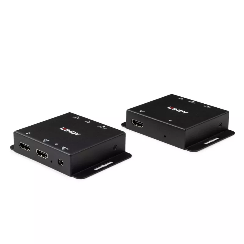 AV raidītājs un uztvērējs Lindy 50m Cat.6 HDMI un IR paplašinātājs 1920x1200