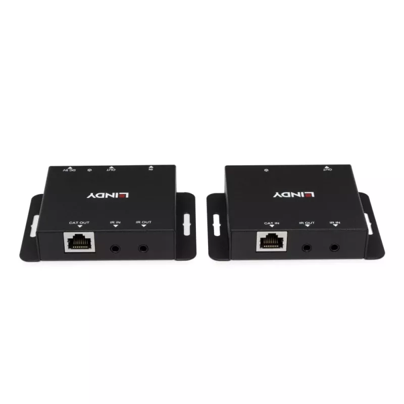 AV raidītājs un uztvērējs Lindy 50m Cat.6 HDMI un IR paplašinātājs 1920x1200