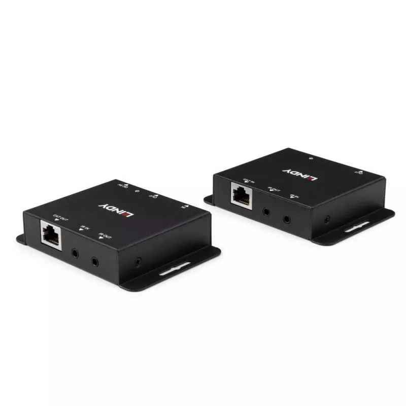 AV raidītājs un uztvērējs Lindy 50m Cat.6 HDMI un IR paplašinātājs 1920x1200