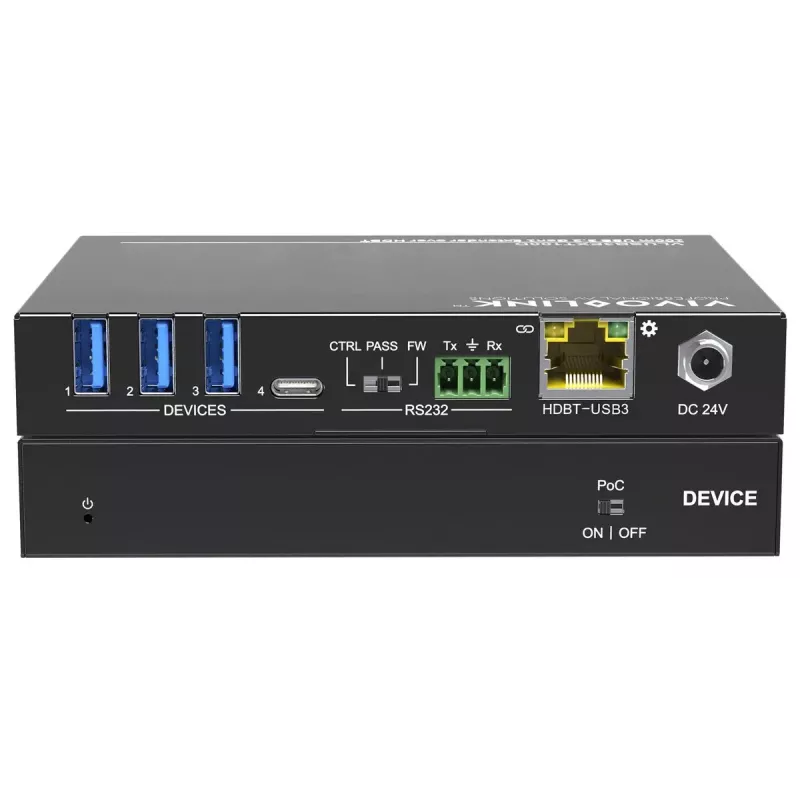 KVM paplašinātājs Vivolink VLUSB3EXT100D USB 3.0 100m