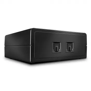 Lindy 2 pieslēgvietu automātiskais optiskais audio slēdzis
