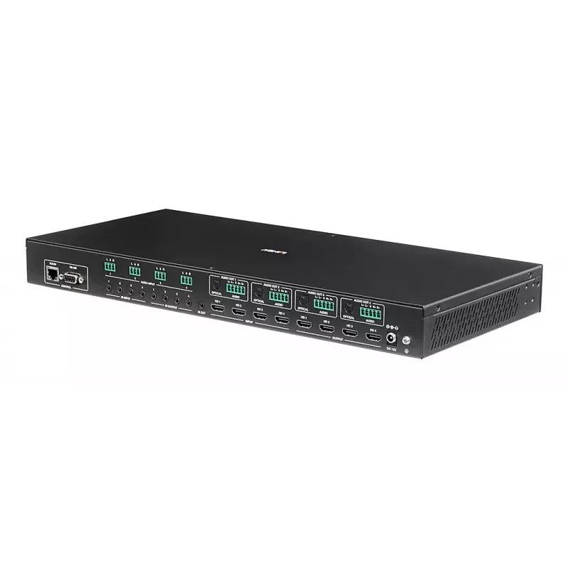 AV matricas komutators Lindy 4x4 HDMI 4K60 3840x2160 18 Gbit/s