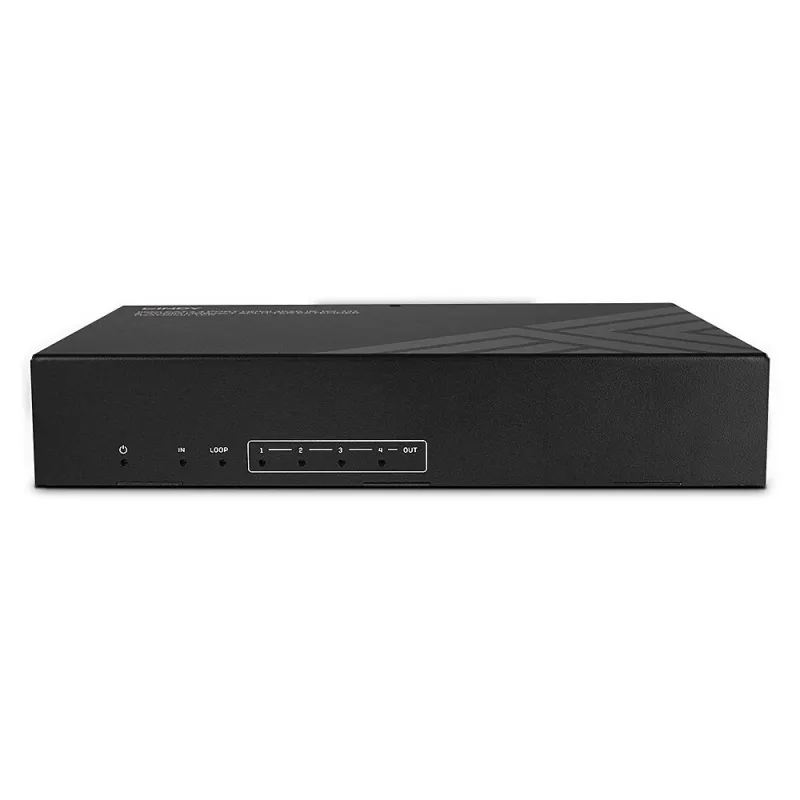 Lindy 100m Cat.6 4 portu HDMI 4K60 HDBT sadalītājs-pagarinātājs
