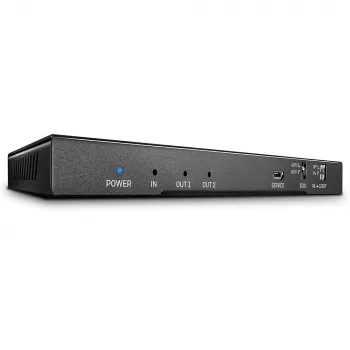 HDMI sadalītājs Lindy 2 portu HDMI 18G sadalītājs ar audio un samazināšanu