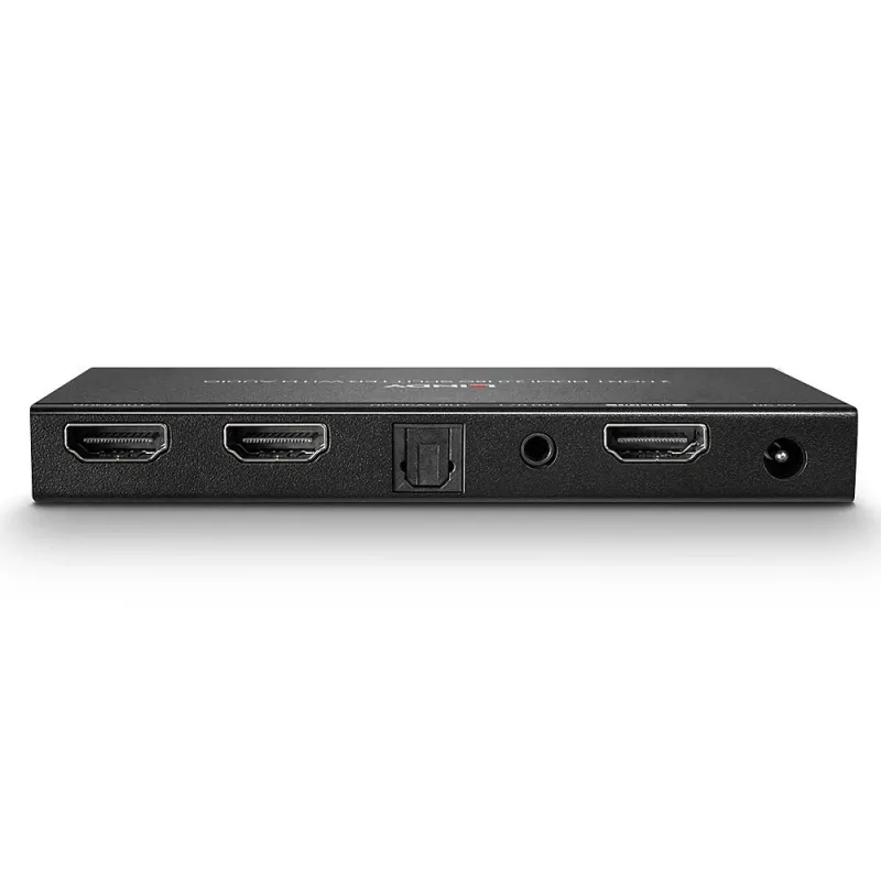 HDMI sadalītājs Lindy 2 portu HDMI 18G sadalītājs ar audio un samazināšanu
