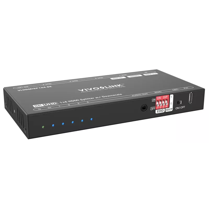 Vivolink VLHDMISP1X4-8K HDMI sadalītājs 1x4 8K atbalsts