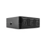 Lindy 3 pieslēgvietu optiskais (TosLink) audio sadalītājs, melns, 1x TosLink, 3x TosLink, vīrišķais, vīrišķais, CE, FCC, REACH
