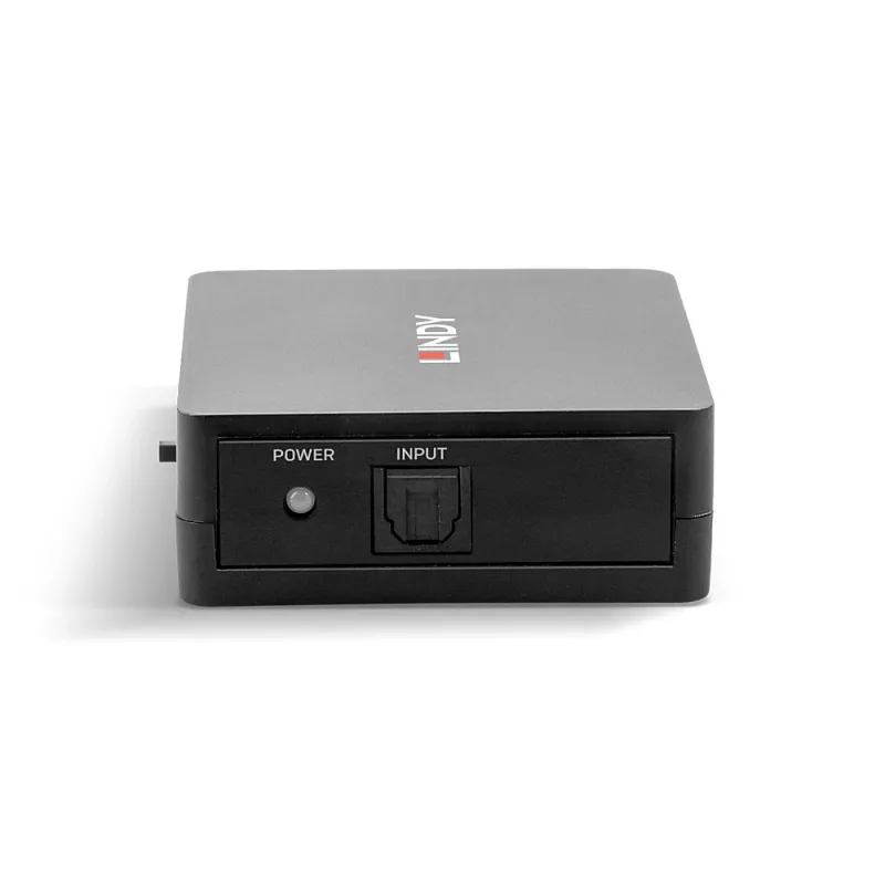 Lindy 3 pieslēgvietu optiskais (TosLink) audio sadalītājs, melns, 1x TosLink, 3x TosLink, vīrišķais, vīrišķais, CE, FCC, REACH