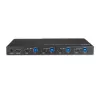 Lindy 4 portu HDMI 4K60, USB 3.0 un audio KVM slēdzis