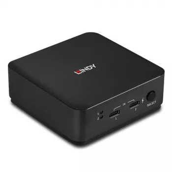 Lindy 2 portu Type-C, divu HDMI 4K60 KVM slēdzis