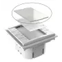 Spiedpogu panelis Vivolink VLCP8B-PLEXIGLASS Balts DC 12V