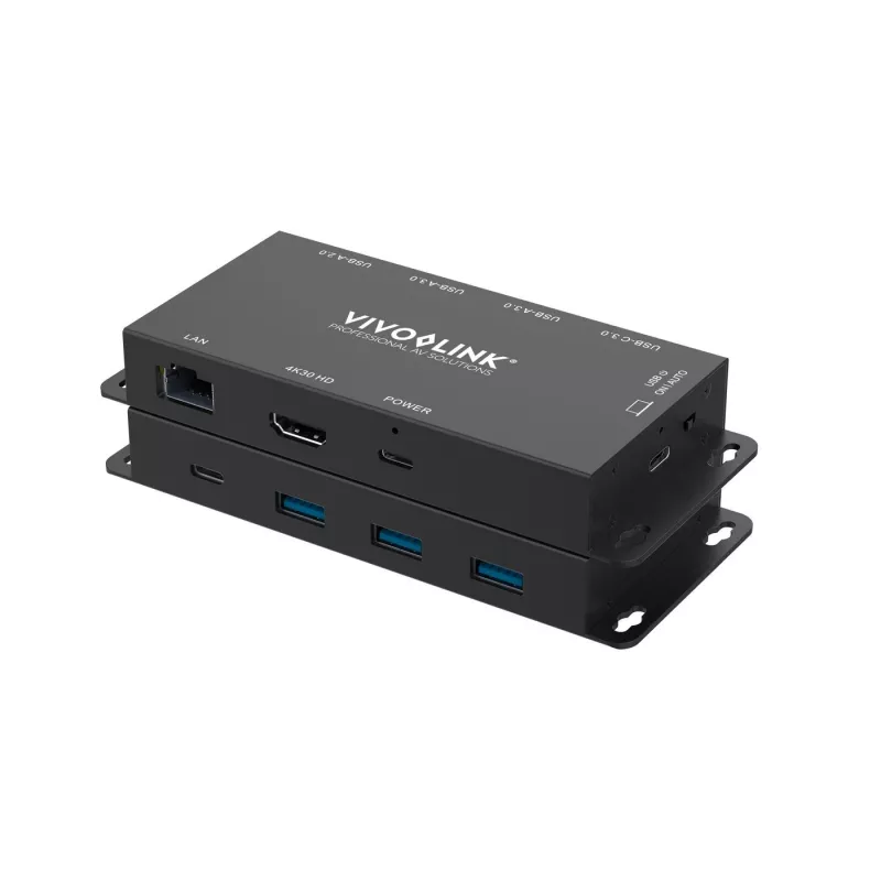 USB grafiskais adapteris Vivolink VLUSBCHUB2V2 ar vairākiem pieslēgumiem