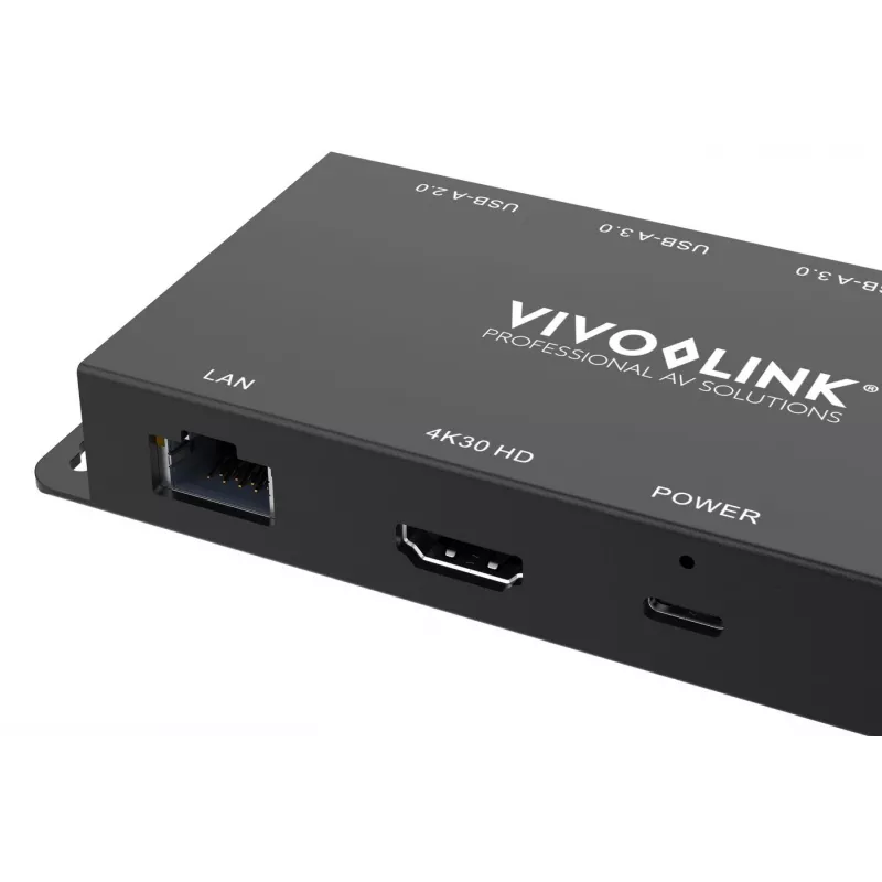 USB grafiskais adapteris Vivolink VLUSBCHUB2V2 ar vairākiem pieslēgumiem