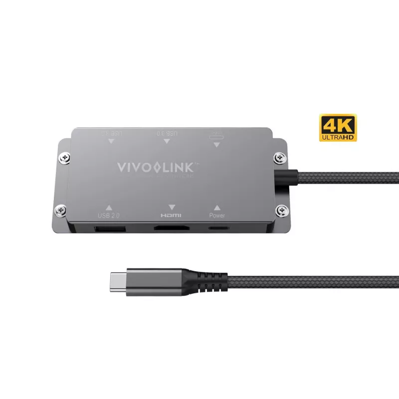 USB grafikas adapteris Vivolink VLUSBCHUB 3840 x 2160 pikseļi USB Type-C