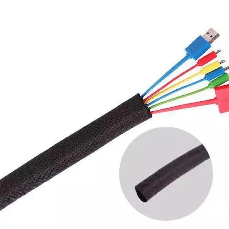 Vivolink VLSC252500 kabeļu apvalks Melns