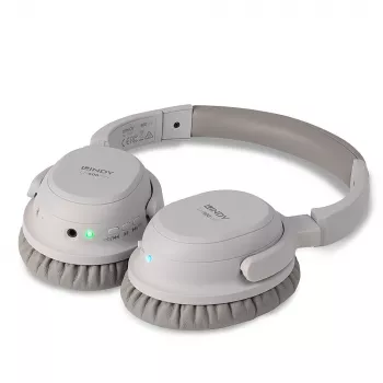 Lindy LH500XW Headset Wired & Wireless Head-band Calls/Music Micro-USB Bluetooth pelēka