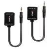 AV raidītājs un uztvērējs Lindy 500m Cat.6 3.5mm analogās audio pagarinātājs