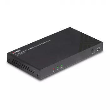 AV uztvērējs Lindy 100m Cat.6 HDMI 4K60 Audio IR RS-232 HDBaseT
