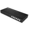 AV raidītājs Lindy 5 Portu Bezšuvju Prezentācijas Pārslēdzējs HDBaseT Paplašinātājs 3840 x 2160 pikseļi