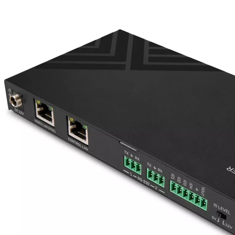 AV retranslators Lindy SDVoE Controller 3840 x 2160 pikseļi Cat6 Vadu Micro-USB