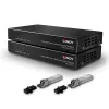 AV raidītājs un uztvērējs Lindy 300m šķiedras optikas HDMI 18G & IR pagarinātājs