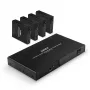 Lindy 70m Cat.6 4 Portu HDMI 4K60 Sadalītājs-Pagarinātājs, 3840 x 2160 pikseļi, AV raidītājs un uztvērējs, 70 m, vadu, melns, HDCP