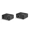 AV raidītājs un uztvērējs Lindy 150m Cat.6 TosLink un koaksiālais digitālā audio pagarinātājs