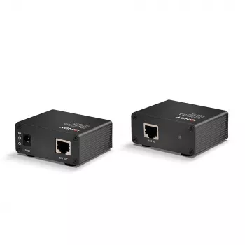 AV raidītājs un uztvērējs Lindy 150m Cat.6 TosLink un koaksiālais digitālā audio pagarinātājs