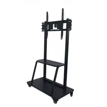 Vivolink VLFS4290 monitor mount / stand 2.54 m (100 inch) Floor Melns