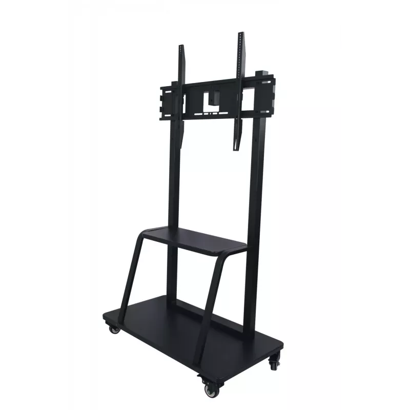 Vivolink VLFS4290 monitor mount / stand 2.54 m (100 inch) Floor Melns