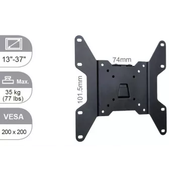 Vivolink VLMW1337 TV sienas stiprinājums 94 cm (37 collas) Melns